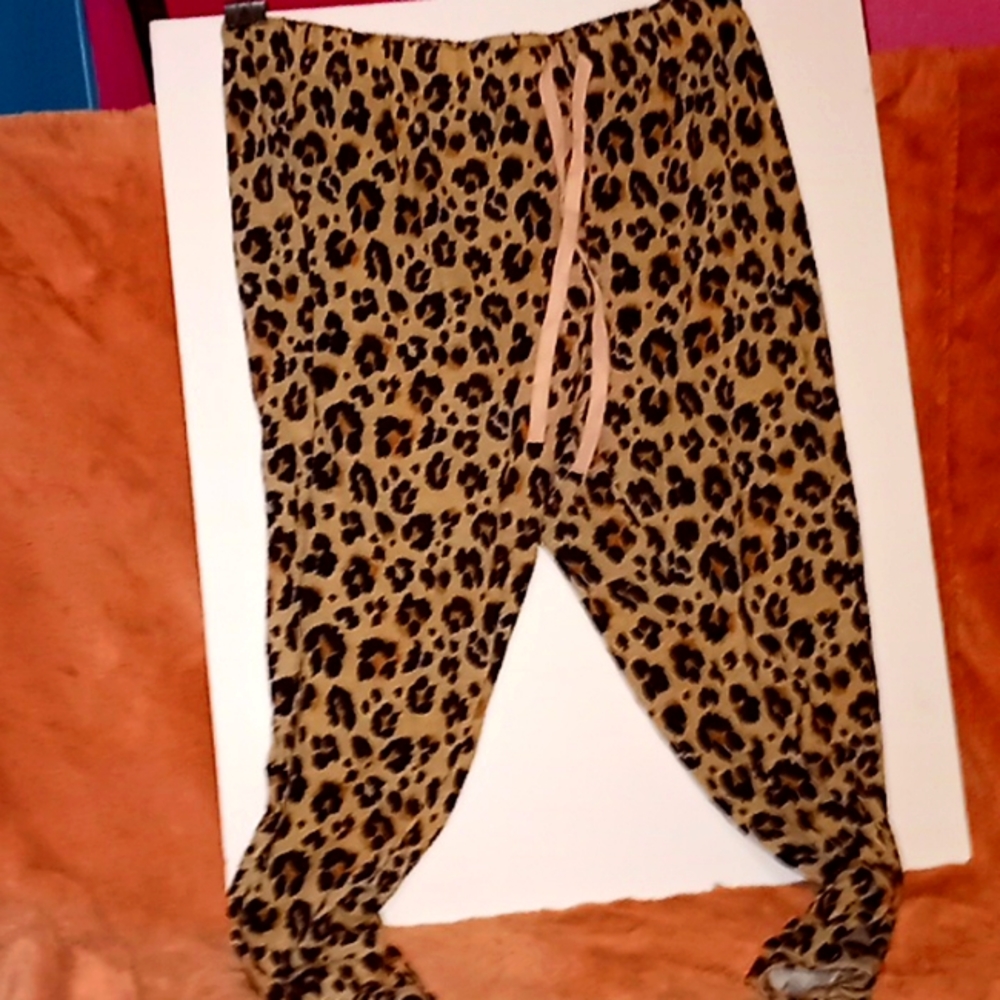 Leopard pants